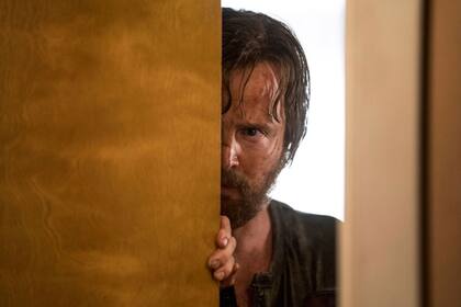 Aaron Paul como Jesse Pinkman en El camino: una película de Breaking Bad