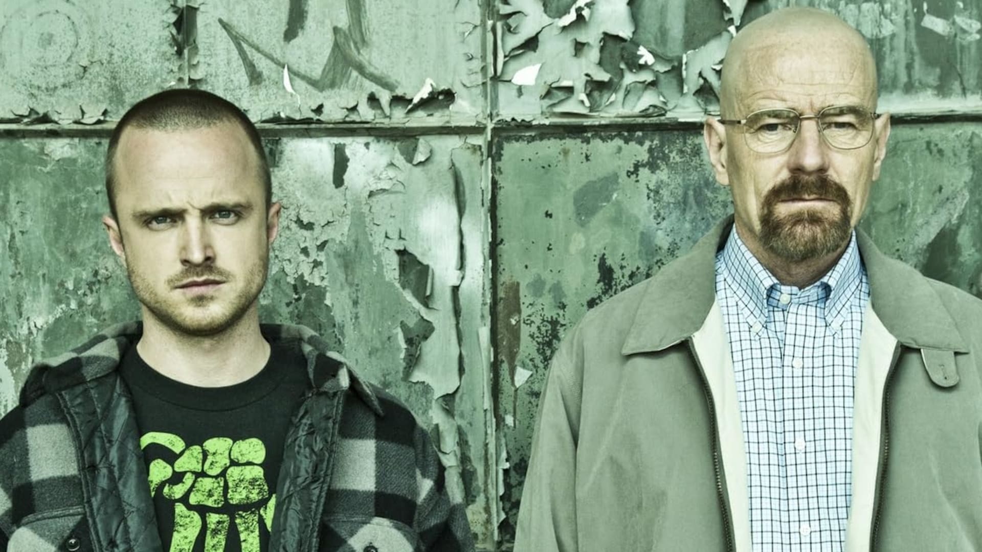 Aaron Paul y Bryan Cranston, los protagonistas de la emblemática serie Breaking Bad