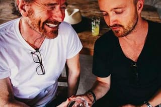 Los protagonistas de Breaking Bad y el motivo detrás de sus enigmáticos posteos