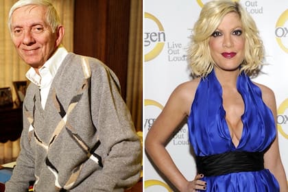 Aaron y Tori Spelling