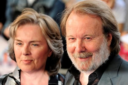 Benny Andersson y su mujer Mona Norklit