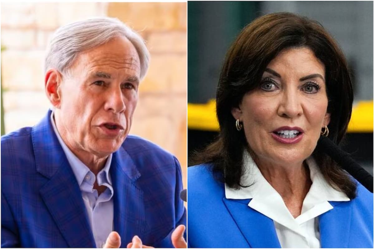Abbott apunta contra Hochul y presume que Texas superó a Nueva York como el líder en sedes de empresas de la lista Fortune 500