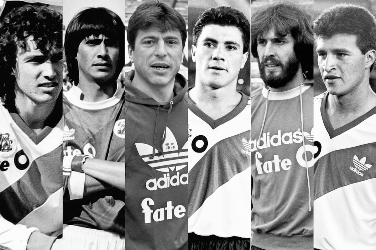 Abel Balbo, Ángel David Comizzo, Daniel Passarella, Carlos Enrique, Sergio Batista y Claudio Borghi, algunas de las apuestas de selección del River de Menotti, que en 1988 invirtió mucho y no pudo ganar nada