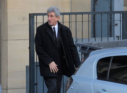 Abel Fatala, en agosto pasado, en los tribunales de Comodoro Py