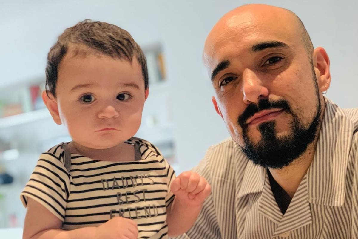 Abel Pintos compartió la tierna palabra que aprendió a decir su hijo Agustín (Foto: Instagram/@abelpintos)