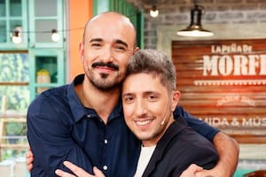Abel Pintos fue invitado al primer programa de La Peña de Morfi con la conducción de Jey Mammon