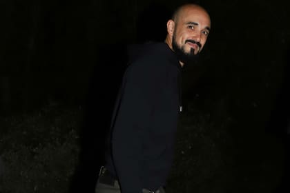 Abel Pintos llegó a Punta del Este junto con su novia, Mora Calabrese, para brindar un show en la ciudad uruguaya