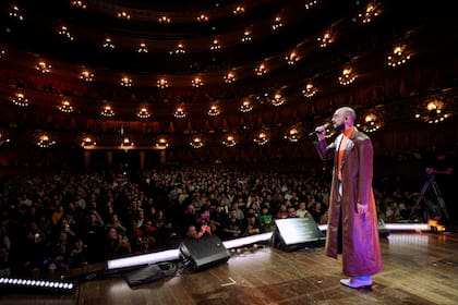 Abel Pintos se sumó al Spinetta Day de Olga, en el Teatro Colón