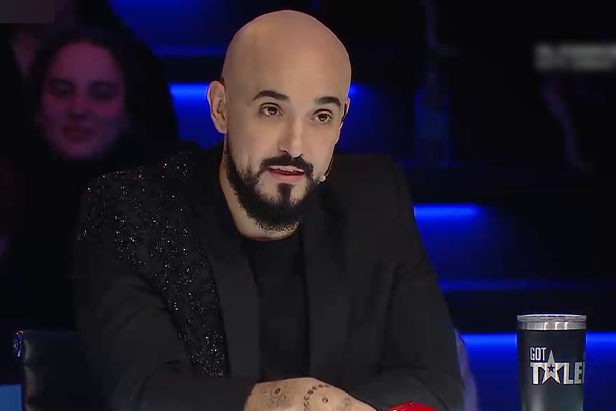 Abel Pintos tuvo una dura devolución en Got Talent Argentina y se volvió meme (Captura video)
