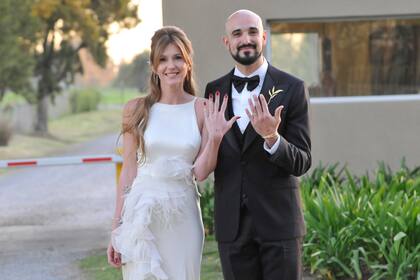 Abel Pintos y Mora Calabrese celebran su boda en un entorno de ensueño