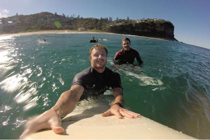 Abogado y fanático del surf, Agustín Videla estuvo siete meses entre Sidney