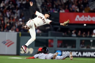 Abrams y Lile producen en la novena y Nacionales remontan para vencer 4-3 a Gigantes