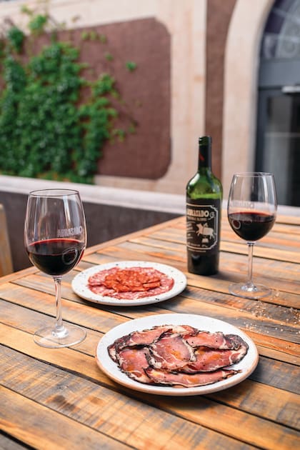 Abrasado, restaurante de bodega Los Toneles