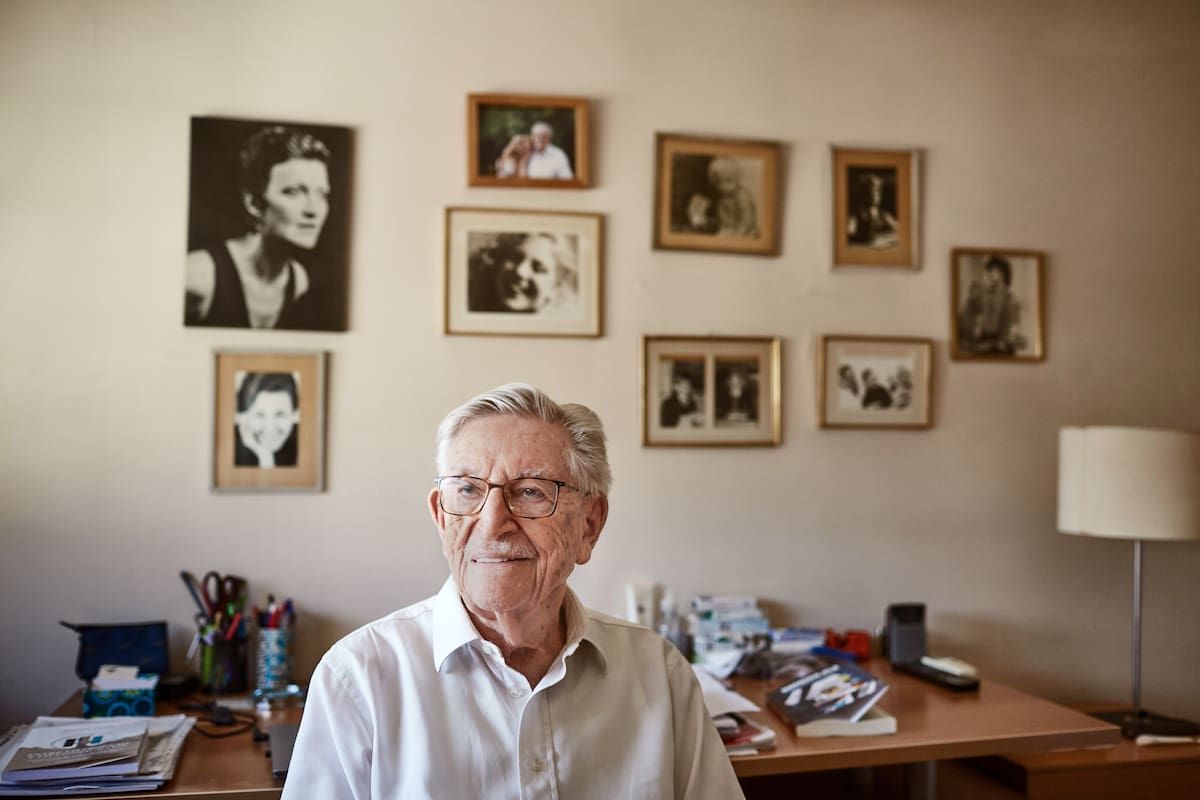 Abrasha Rotenberg nació en Ucrania y llegó a la Argentina, a los 8 años. En estos días presentó su libro de cuentos El moscovita desesperado