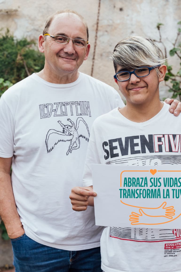 "Abrazá sus vidas, transformá la tuya" es una campaña del Poder Judicial de Córdoba para promover las adopciones en la provincia