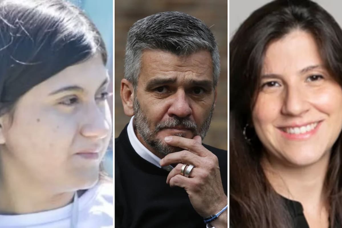 Abril Kopriva, Juan Zabaleta y Daniela Campisi