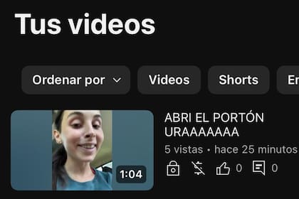 "¡Abrime el portón!": el desesperado pedido de una chica a su novio que se hizo viral