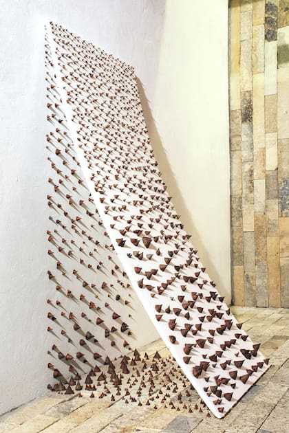 Abstracción, escultura, 2010