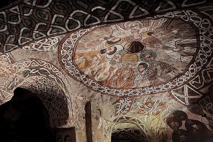 Abuna Yemata Guh es una iglesia monolítica situada en Etiopía