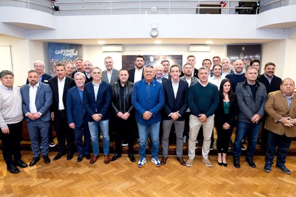 Acá están, estos son: los integrantes del nuevo comité ejecutivo de la AFA, que asumirán en marzo de 2025 tras no haberse presentado una lista opositora a la del actual presidente, Claudio "Chiqui" Tapia