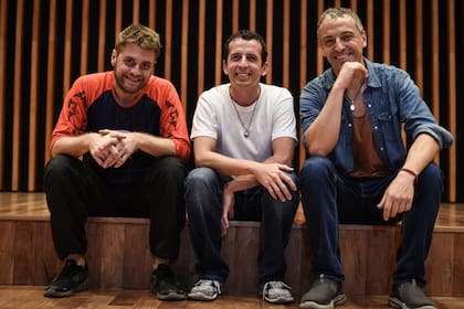 Aca Seca: Andrés Beeuwsaert, Juan Quintero y Mariano Cantero