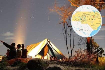 Acampar en los parques de Carolina del Norte será un poco más caro a partir de mayo (Archivo/Canva)