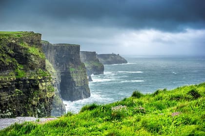 Acantilados irlandeses.