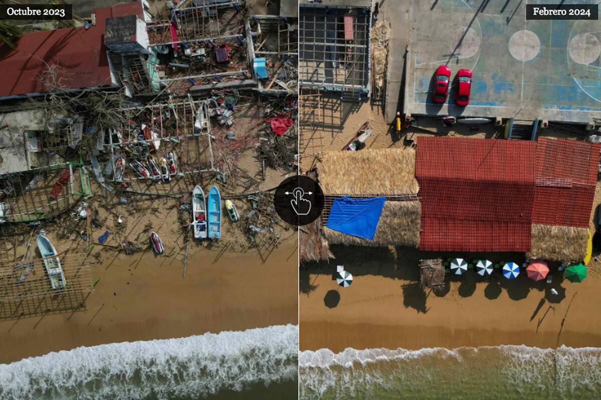 Acapulco a cuatro meses del devastador huracán Otis