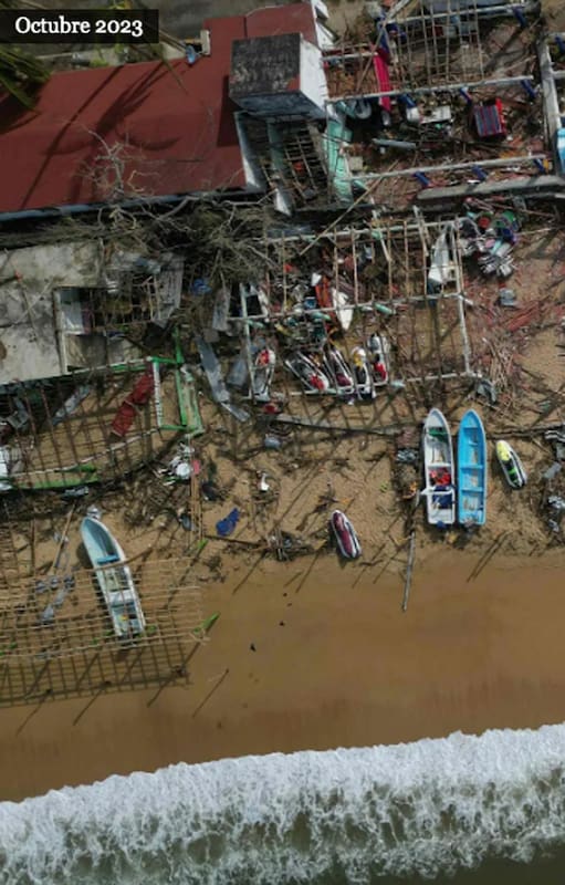 Acapulco a cuatro meses del devastador huracán Otis