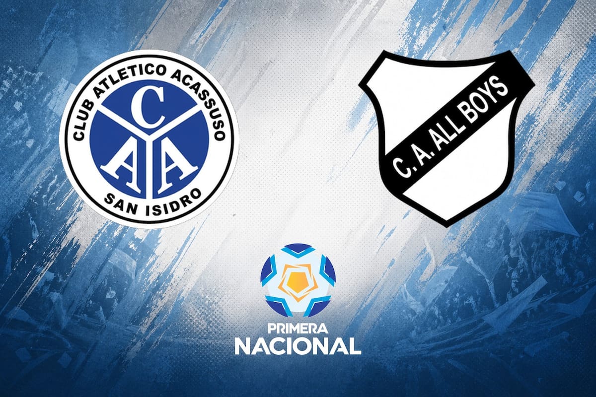 Acassuso vs. All Boys, por una nueva jornada de la Primera Nacional del fútbol argentino