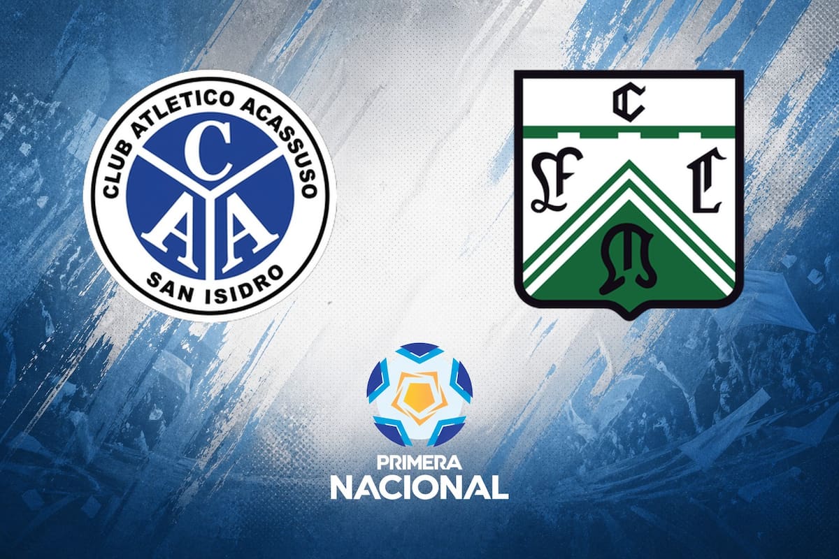 Acassuso vs. Ferro Carril Oeste, por una nueva jornada de la Primera Nacional del fútbol argentino