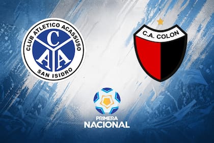 Acassuso y Colón Santa Fe empataron 1-1 por la Primera Nacional 2026