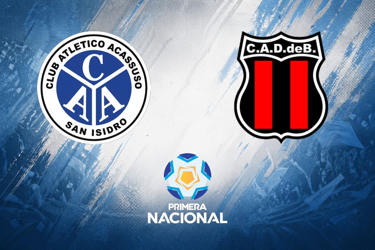 Acassuso y Defensores de Belgrano disputaron uno de los encuentros de la jornada del fútbol argentino