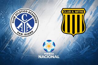 Acassuso venció por 2-0 a Mitre, por la Primera Nacional 2026