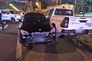 Acceso Oeste: una persecución policial provocó un choque múltiple y hay demoras en el tránsito