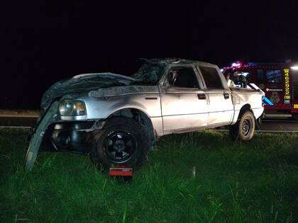 Accidente automovilístico en La Pampa