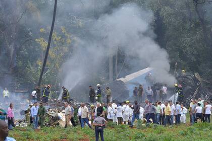 Accidente de avión en Cuba