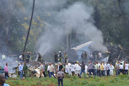 Accidente de avión en Cuba