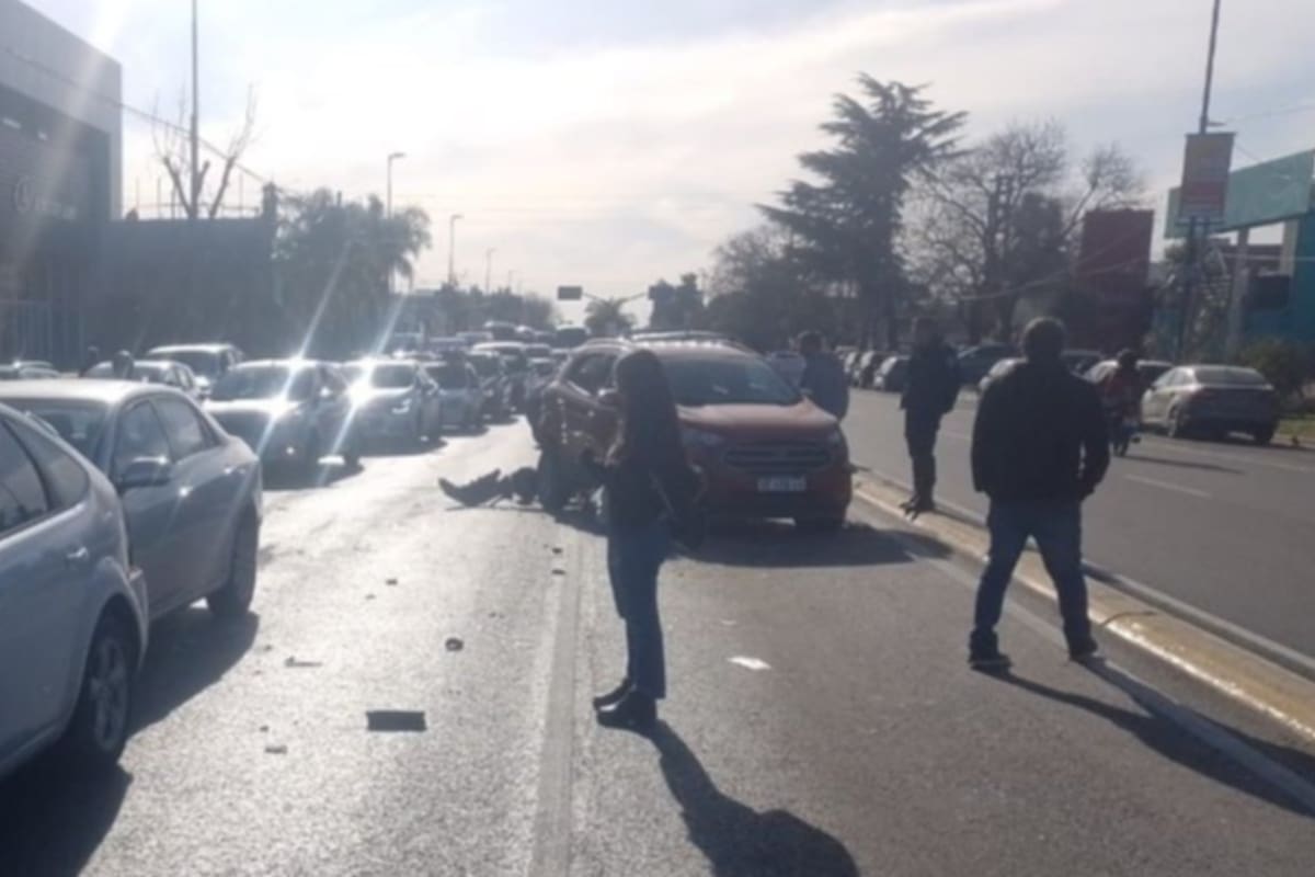 Accidente de tránsito en La Plata