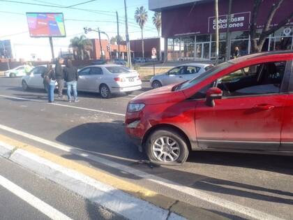 Accidente de tránsito en La Plata