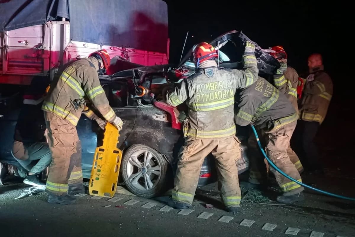 Accidente de tránsito en Puerto Madryn