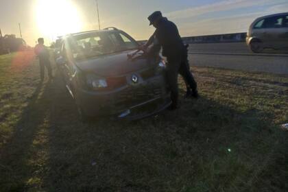 Accidente de tránsito sobre la autopista La Plata - Buenos Aires