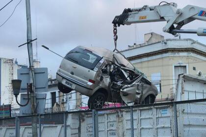 Accidente de tren en Ramos Mejía.
Foto Trenes ARgentinos
