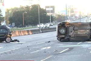 Chocaron tres autos en la Panamericana: murió una niña de 6 años