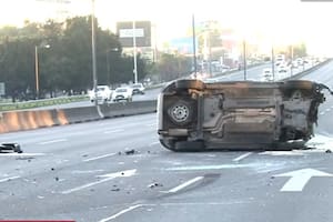 Chocaron tres autos en la Panamericana: murió una niña de 6 años