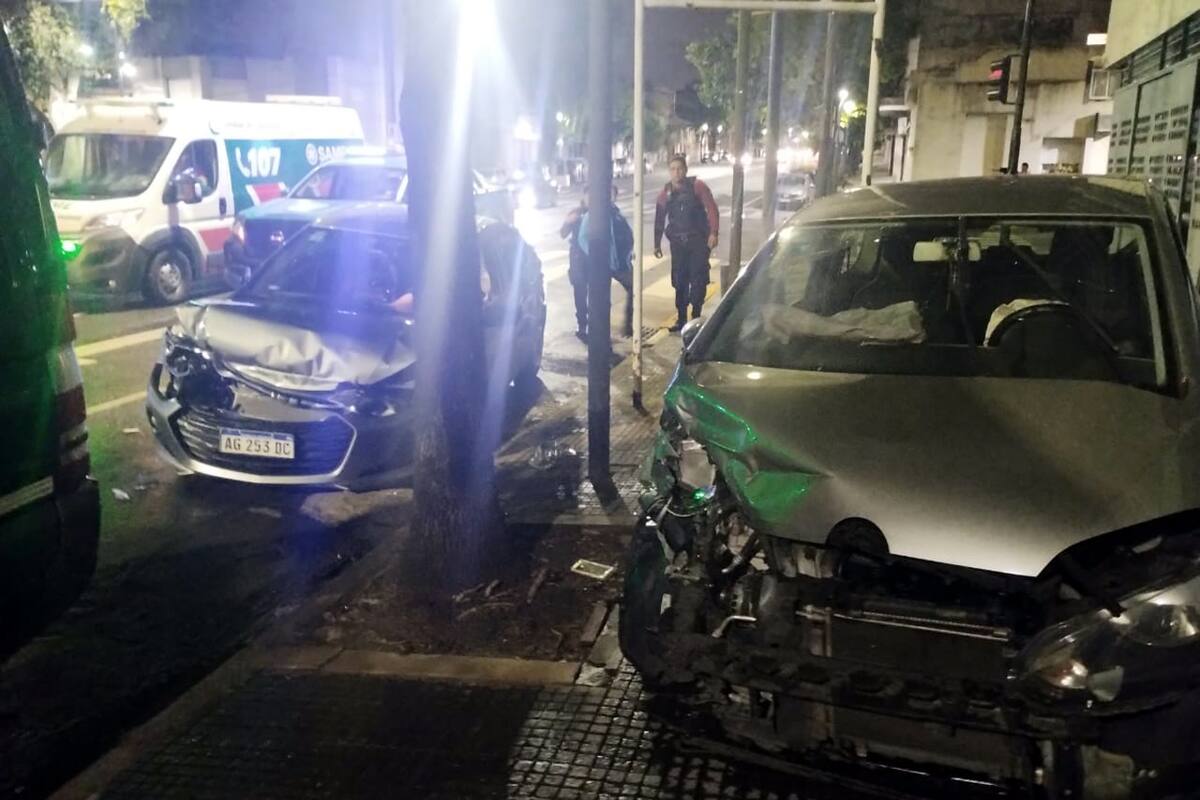 Accidente en Colonia y Los Patos en el barrio de Parque Patricios