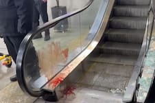 Un desperfecto en una escalera mecánica provocó la caída de 11 personas en la estación Sáenz del Belgrano Sur