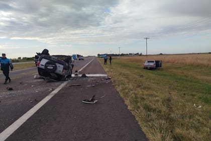 Accidente en la ruta 2
