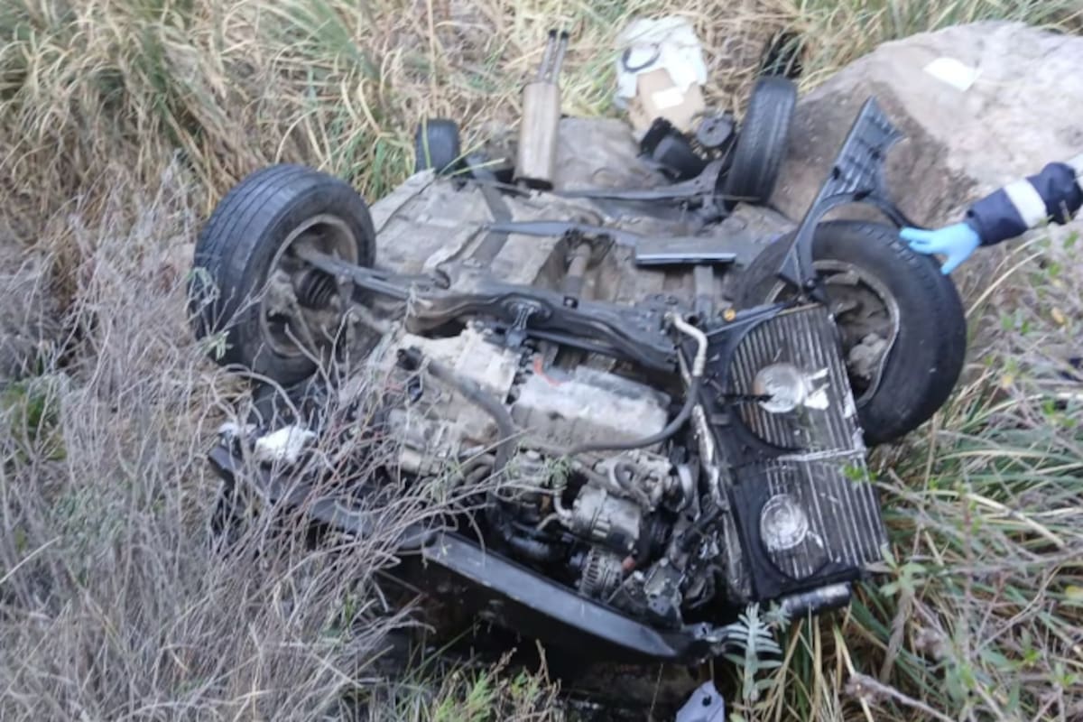Accidente en las Altas Cumbres