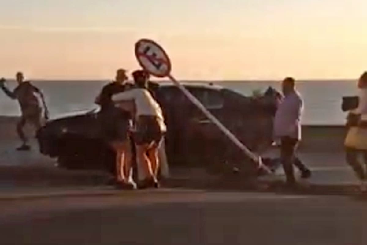 Accidente en Mar del Plata